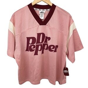 NWT Dr. Pepper Football Jersey Women’s XL